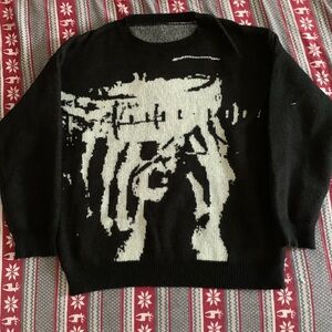 Black y2k Sweater